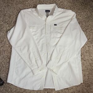 Patagonia Men's Classic White Button Down Shirt